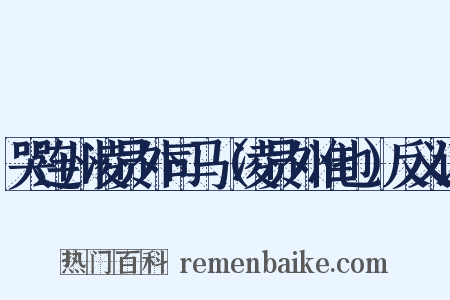 哭连州凌员外司马（凌员外准也）反义词是什么意思的图片